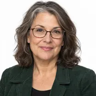 Isabel Foster desk portrait